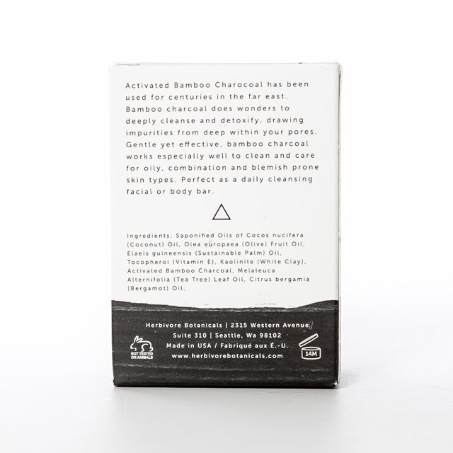 Bamboo Charcoal Cleansing Bar by HB | Disruptive Youth